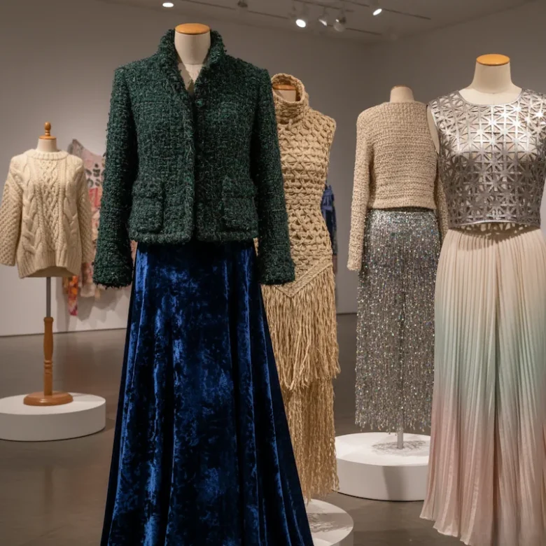 types of texture used in fashion